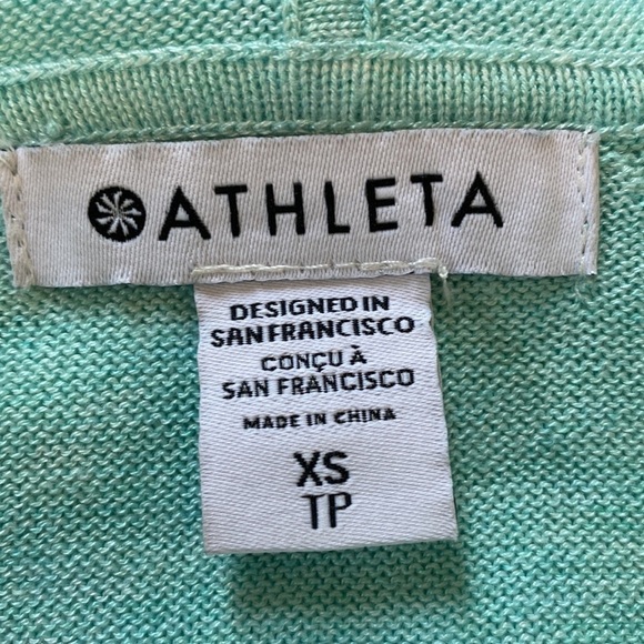 Athleta Women's XS Evergreen Hoodie Sweater - Picture 12 of 14